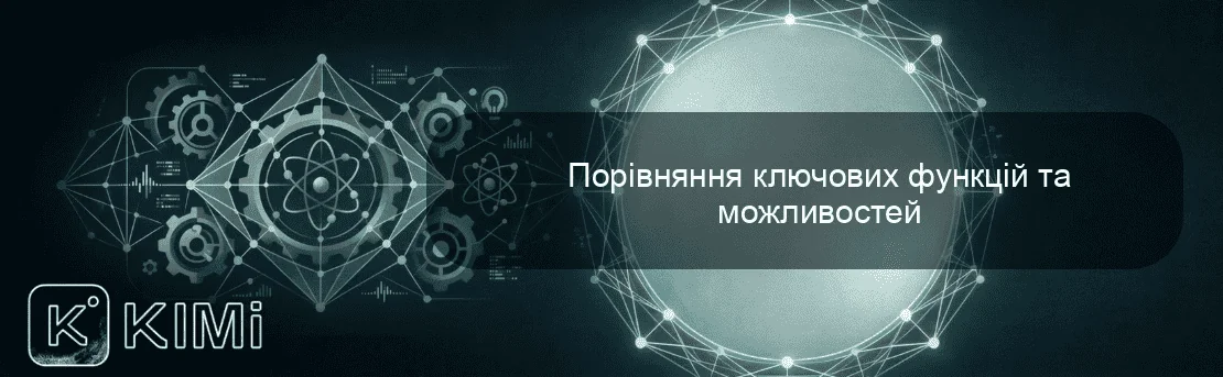 Порівняння ключових функцій та можливостей