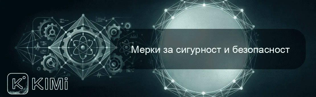 Мерки за сигурност и безопасност