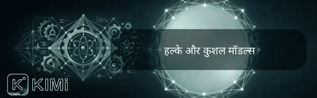 हल्के और कुशल मॉडल्स
