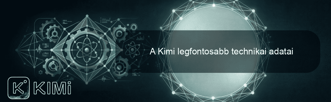 A Kimi legfontosabb technikai adatai