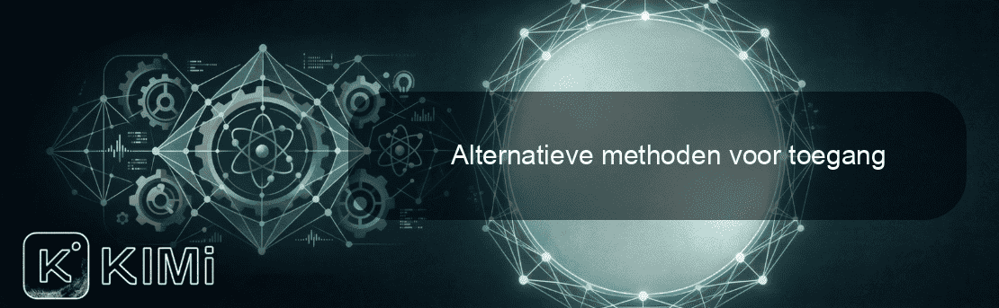 Alternatieve methoden voor toegang