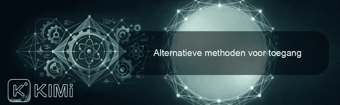 Alternatieve methoden voor toegang