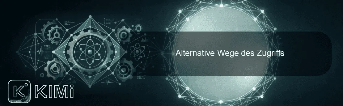 Alternative Wege des Zugriffs