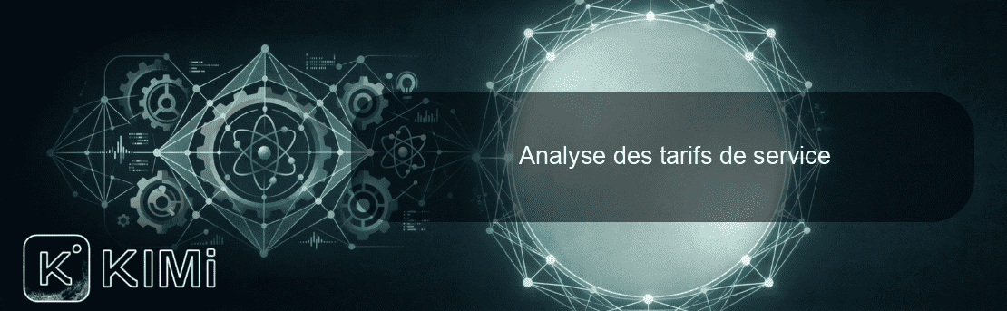 Analyse des tarifs de service