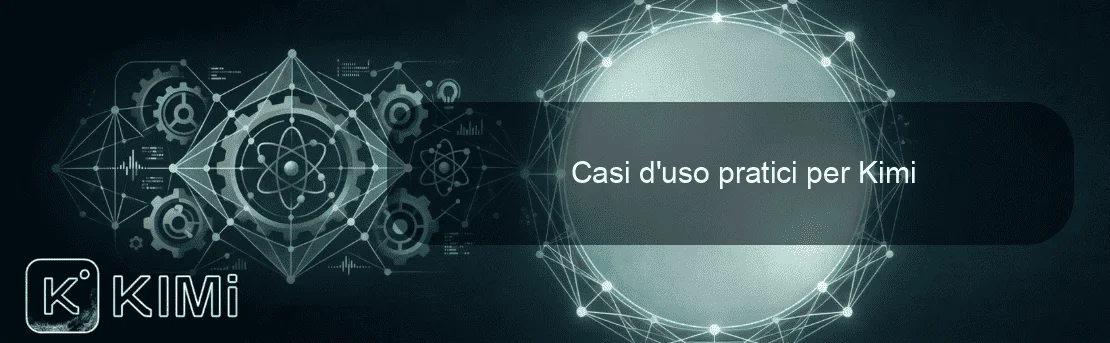Casi d'uso pratici per Kimi