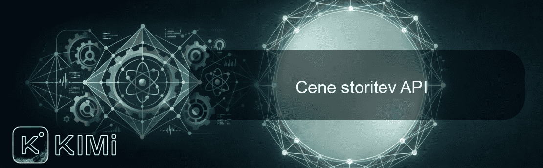 Cene storitev API