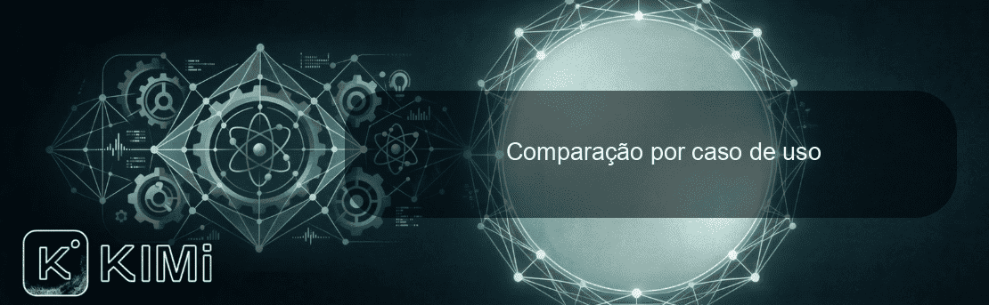 Comparação por caso de uso