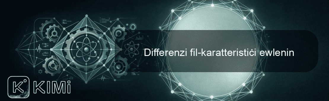 Differenzi fil-karatteristiċi ewlenin
