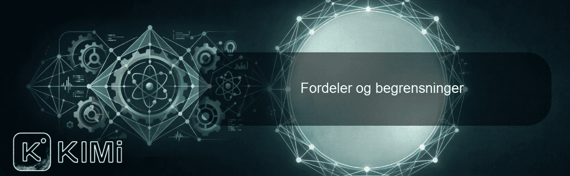 Fordeler og begrensninger