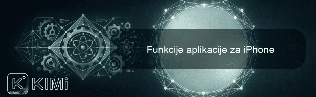 Funkcije aplikacije za iPhone