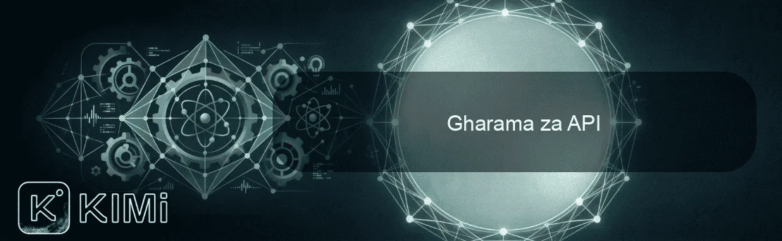 Gharama za API