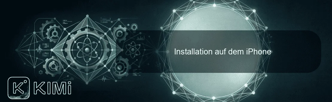 Installation auf dem iPhone