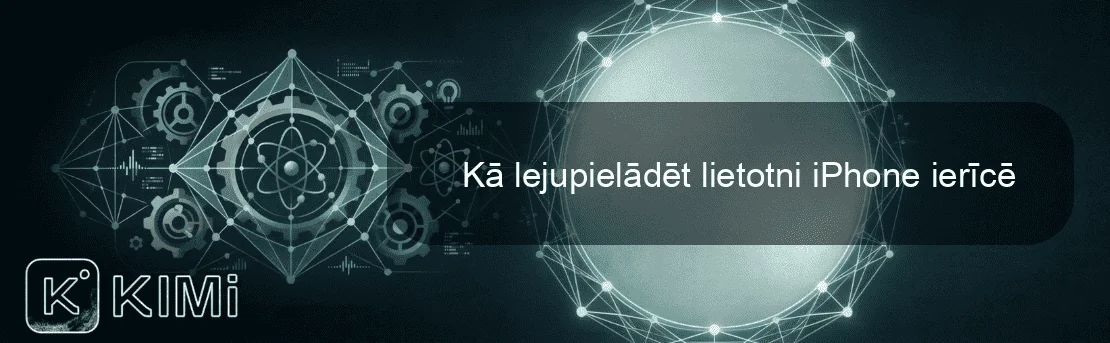 Kā lejupielādēt lietotni iPhone ierīcē