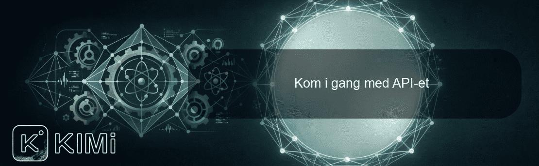 Kom i gang med API-et
