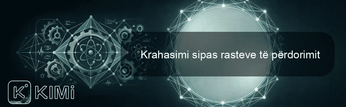 Krahasimi sipas rasteve të përdorimit