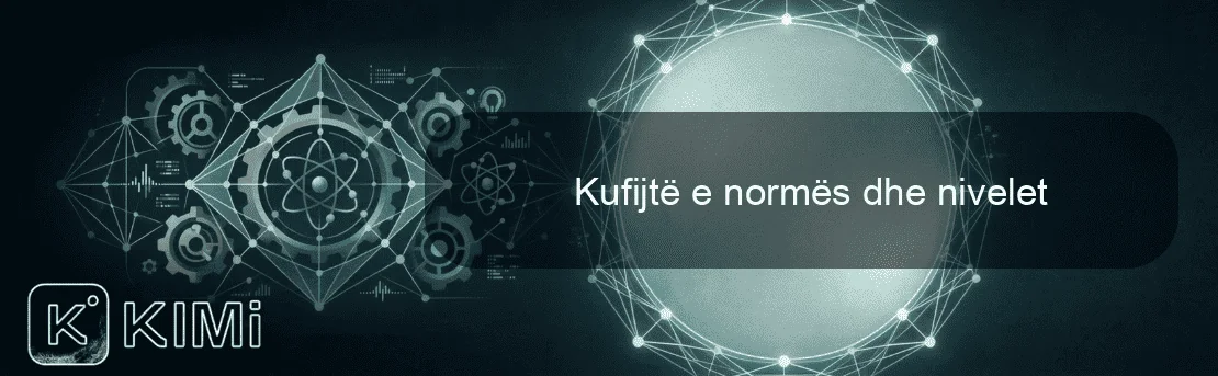 Kufijtë e normës dhe nivelet