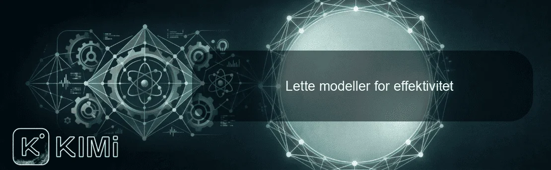 Lette modeller for effektivitet