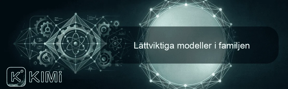 Lättviktiga modeller i familjen