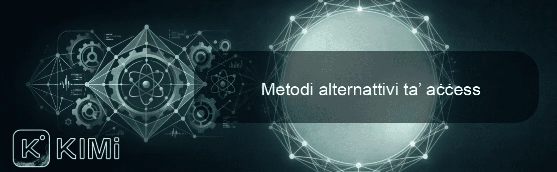 Metodi alternattivi ta’ aċċess