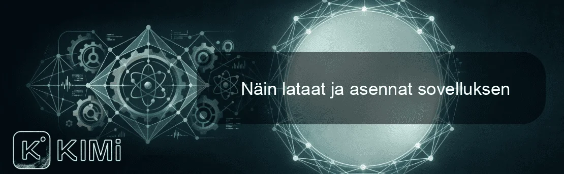 Näin lataat ja asennat sovelluksen