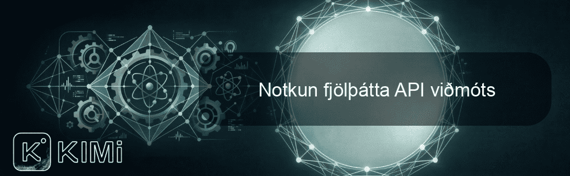 Notkun fjölþátta API viðmóts
