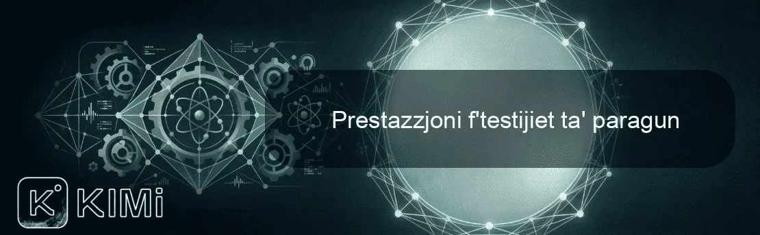 Prestazzjoni f'testijiet ta' paragun