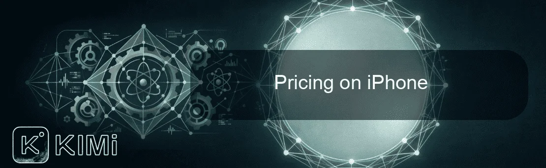 Pricing on iPhone