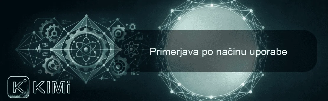 Primerjava po načinu uporabe