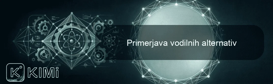 Primerjava vodilnih alternativ