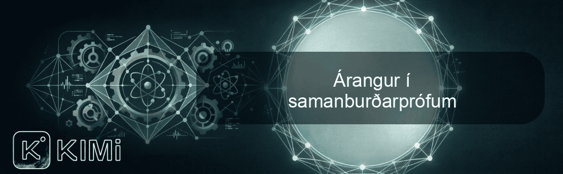 Árangur í samanburðarprófum