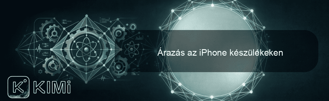 Árazás az iPhone készülékeken