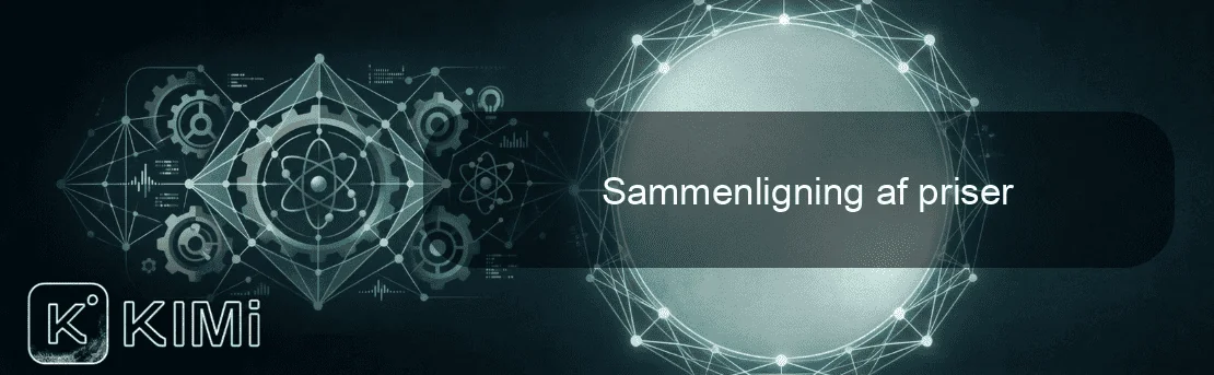 Sammenligning af priser