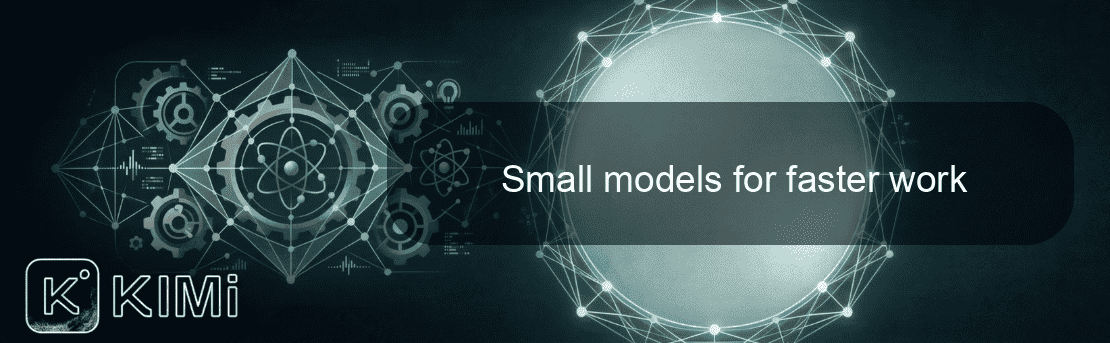 Small models for faster work