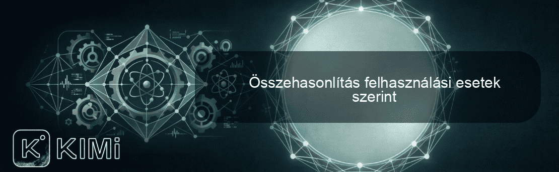 Összehasonlítás felhasználási esetek szerint