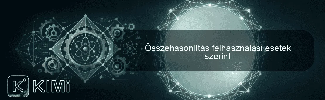 Összehasonlítás felhasználási esetek szerint