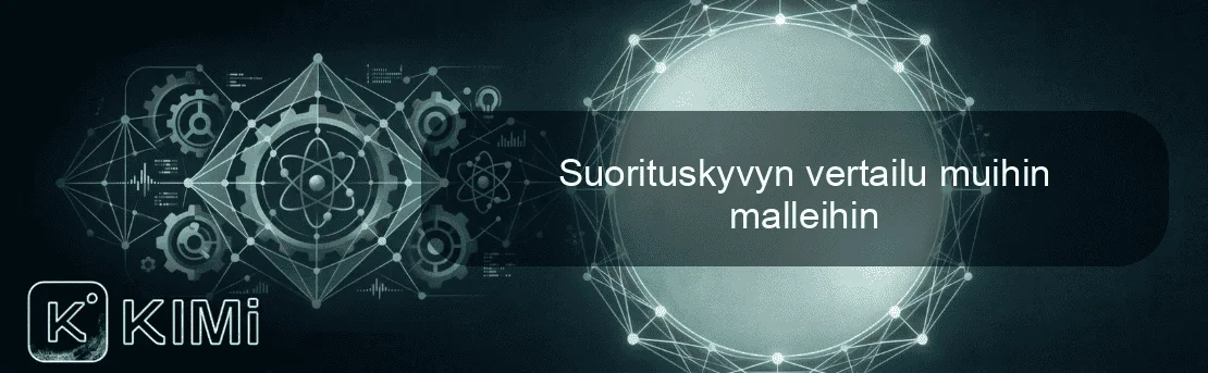 Suorituskyvyn vertailu muihin malleihin