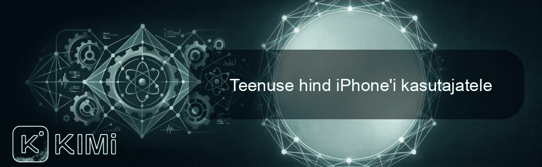 Teenuse hind iPhone'i kasutajatele