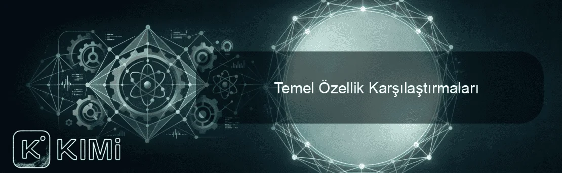 Temel Özellik Karşılaştırmaları