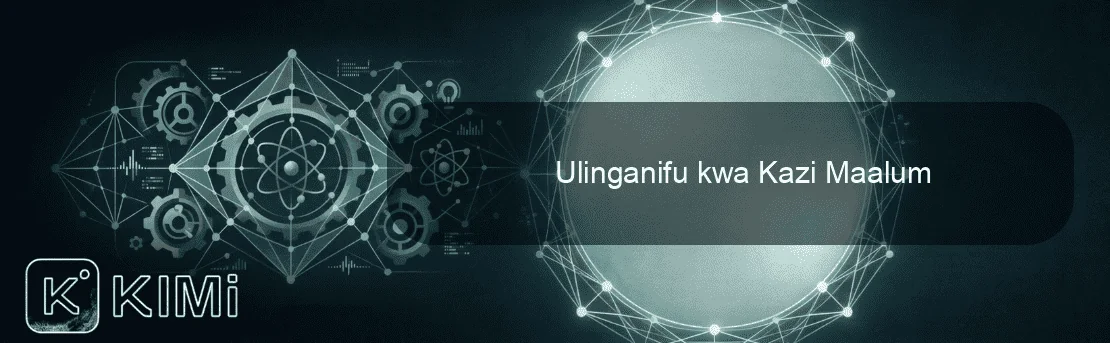 Ulinganifu kwa Kazi Maalum
