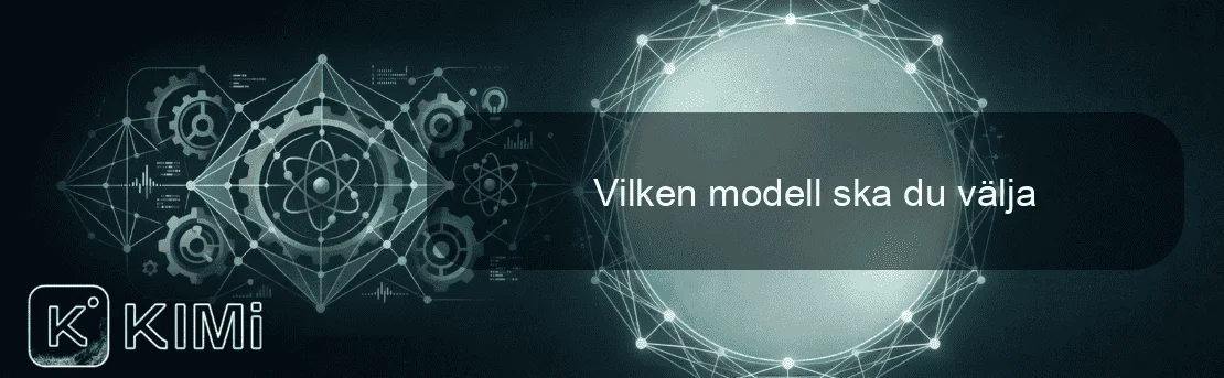Vilken modell ska du välja
