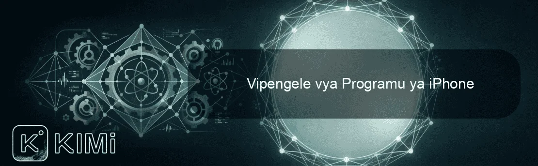 Vipengele vya Programu ya iPhone